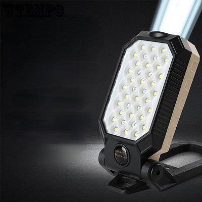 LED Hand-held Mobile Work Light Multi-functional Folding Magnetic Emergency Vehicle Maintenance Light Camping Work Light