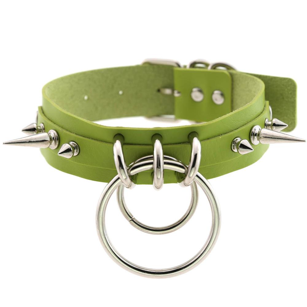 Spiked Choker For Women Men Punk Rock Collar Goth Fashion Necklaces  Leather Studded Choker Girls Harajuku Gothic Jewelry