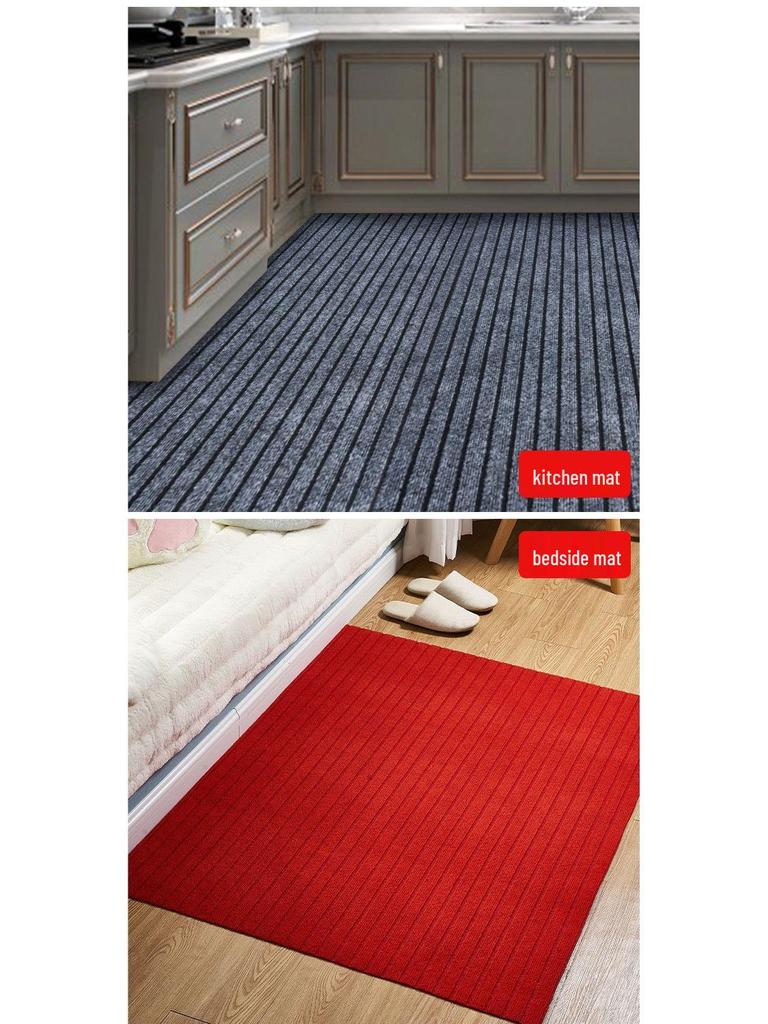Water-Absorbing Anti-Slip Entrance Mat - Indoor Doormat for Kitchen & Entryway Dust Removal