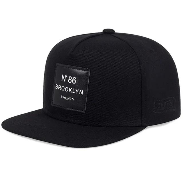 Neue Mode N86 BROOKLYN Patch Snapback Mütze Für Männer Frauen Verstellbar Baumwolle Trend Hip Hop Outdoor Sport Baseballkappe