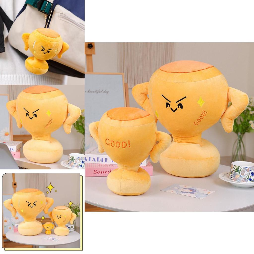 Creative Plush Trophy Doll With Pp Cotton For Awards And Gift Giving