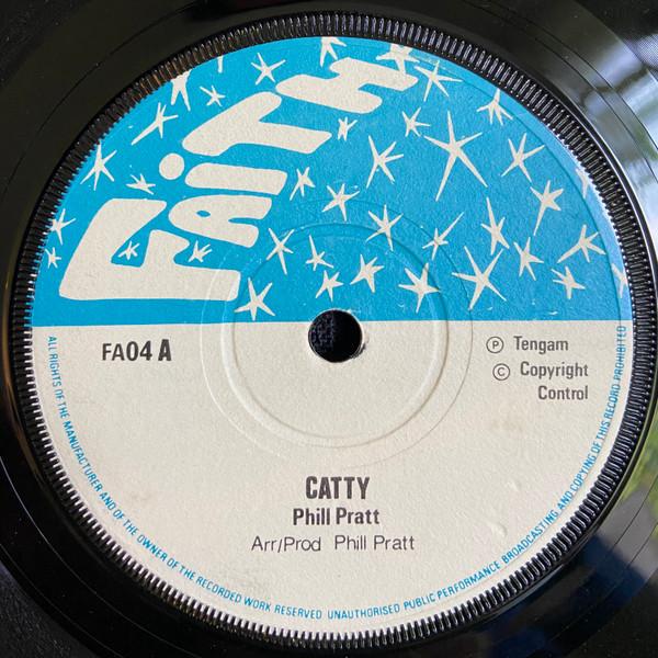 

7inch Record PHIL PRATT DELROY WILSON Catty Go Away Little Girl FA04 Faith UK Reggae Ska Dub Used