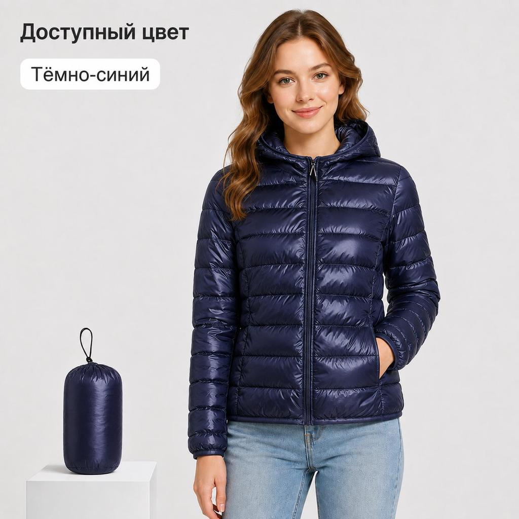 Women Autumn Winter Slim Short Hooded Warm White Duck Down Coat Women Outerwear Ultra-light Plus Size Thin Down Jacket