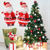 Christmas Balloon Large Santa Claus Decorative Balloon Aluminum Foil Balloon For Christmas Party Decorative Supplies