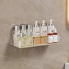 Bathroom Non-punching Wall-mounted Cosmetics Storage Rack