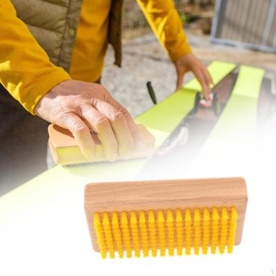 Ski Brush Cleaning Tool Removing Snowboard Ing Nylon Convenient