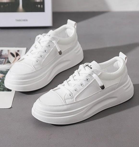 

Маленькие белые туфли женские весенние дышащие студенческие кеды корейская версия обувь на платформе повседневная обувь кеды 35-40 yards