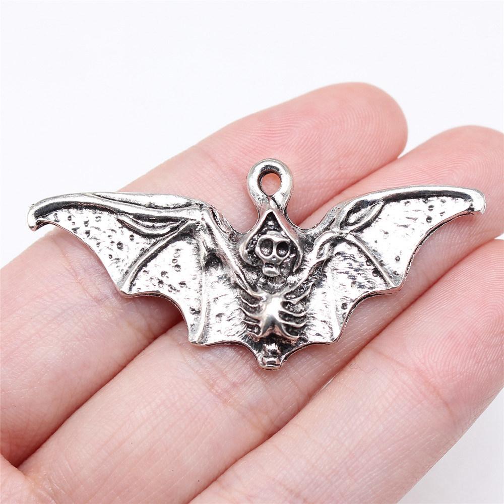 Charms Spider Halloween Bat Pendants Kids' Jewelry Materials QC119