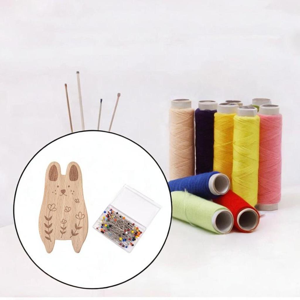 Needle Minder with Pin Kit Needlework Tools Handy Tools Cross Stitch Accessories Small Sewing Pin Holder Portable Needle Keeper