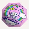 1pc My Melody Rainbow CloudsUmbrella with Plastic Handle,Suitable for All Seasons Home Travel Outdoor UmbrellaSanlio250
