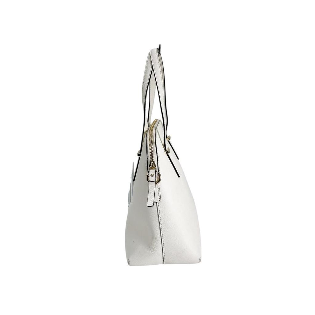 Kate Spade Shoulder Bag Handbag PVC White Women PXRU4471 Used