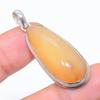 Montana Agate Gemstone Handmade 925 Sterling Silver Jewelry Pendant 1.73" GK-2302