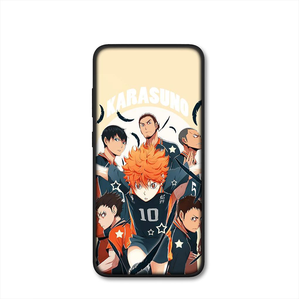 Anime Haikyuu Hinata Attacks Cover Phone Casing for Samsung Galaxy Note 20 Ultra 10 8 9 S10 Lite S9 A6 A8 Plus A7 A9 Soft Case