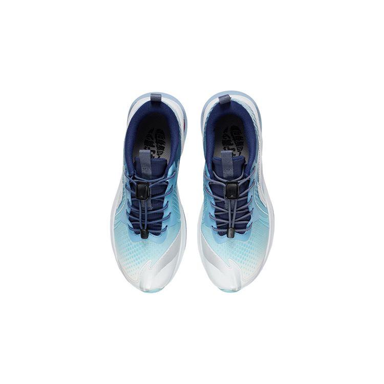 LiNing Youth Jumping Speed Shock Absorption Non-Slip Wear-Resistant Low-Top Sports Casual Shoes Kids sneakers Blue YKFS002-1