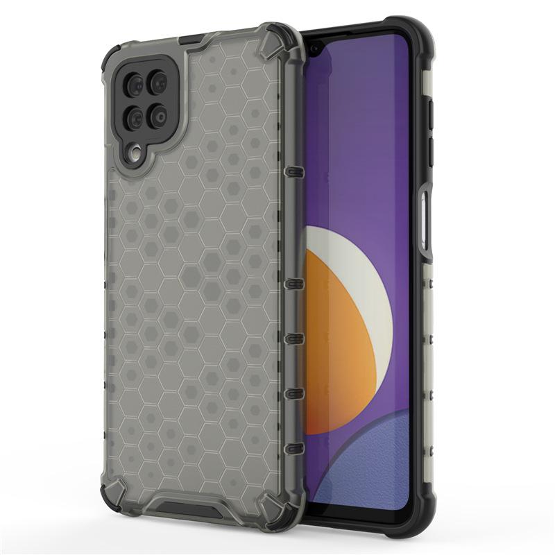 Suitable for Samsung Note20 Color transparent Anti falling Mobile Phone Case S25 Ultra Creative Honeycomb Protection Case