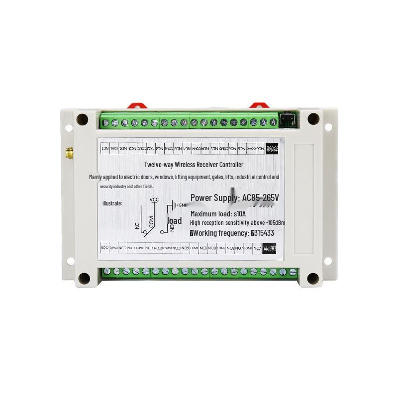 FSK Series 8-Channel DC Wireless Remote Control Switch (12-36V)