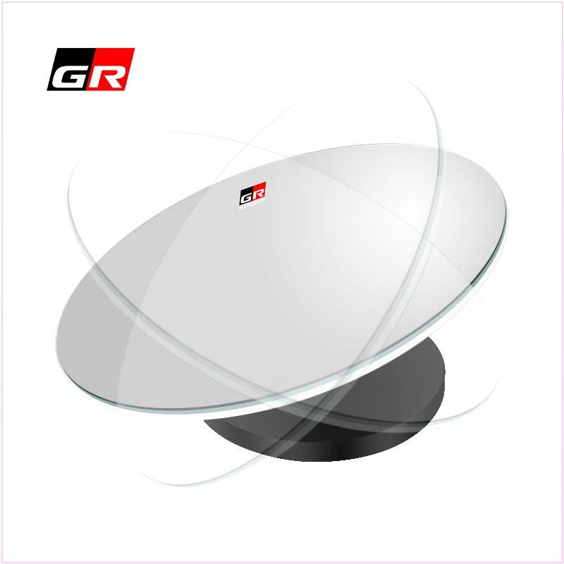 2pcs Wide Angle Car Blind Spot Mirrors Suction Cup 360 Adjustable for Toyota Trd Gr Yaris Hilux Corolla Prius Avensis Emblem Auris Rav4