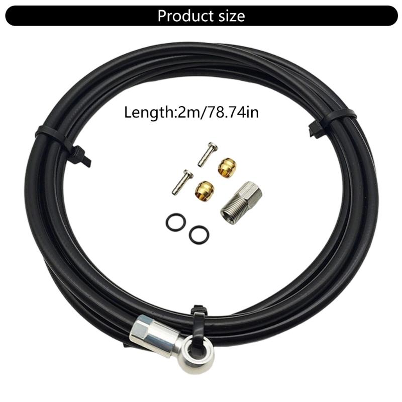 Hydraulic Brakes Hoses Set Road Bike Brake Cable Hydraulic Hose Protecting for Cycling Maintenance