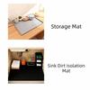 Non-Slip Washer Dryer Top Storage Mat Waterproof Silicone Protective Pad  Washers
