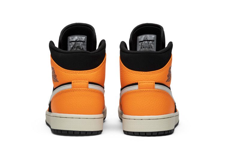 Men's Sneakers Nike Jordan 1 Mid Black Cone Black/Cone-Light Bone