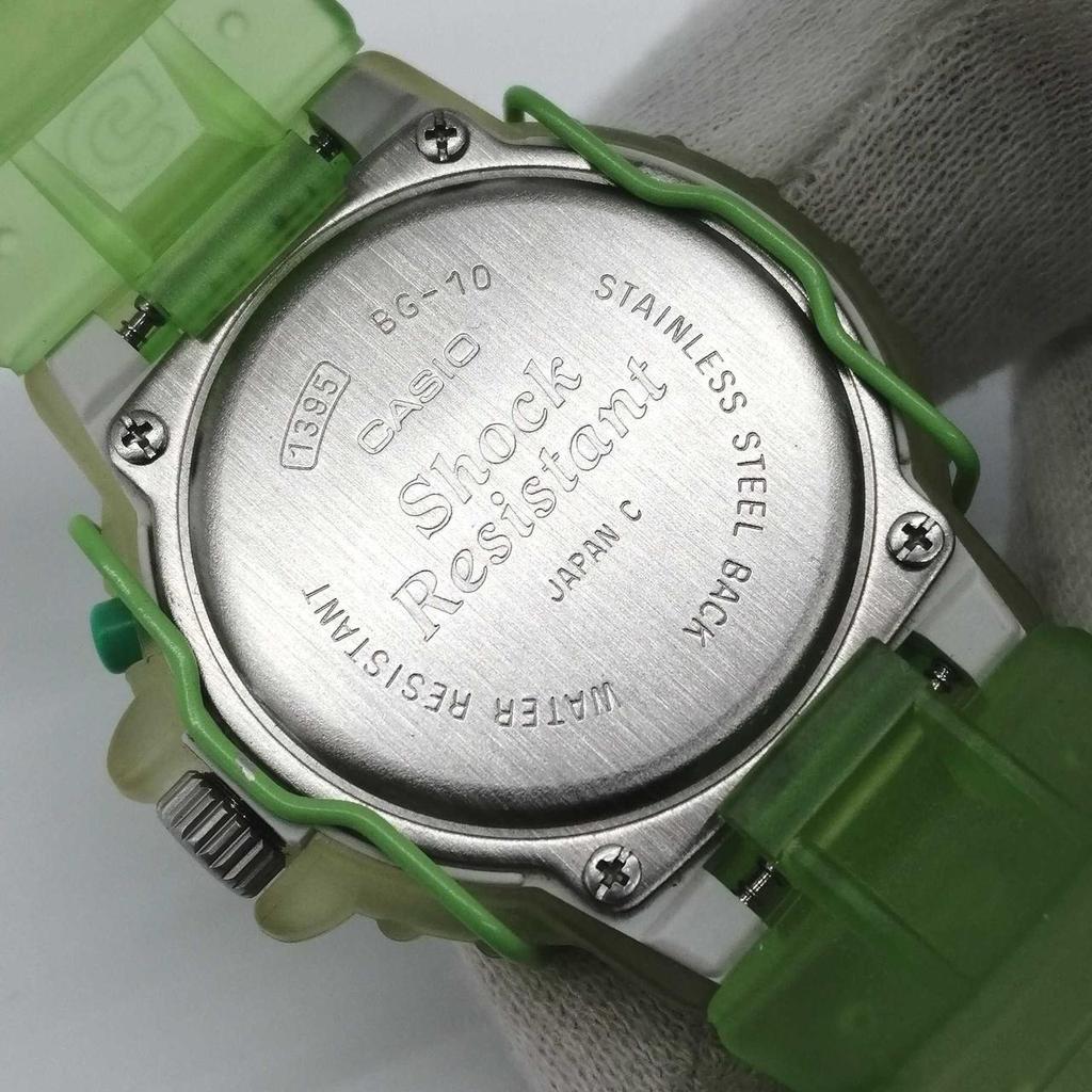 Used CASIO BABY-G quartz watch