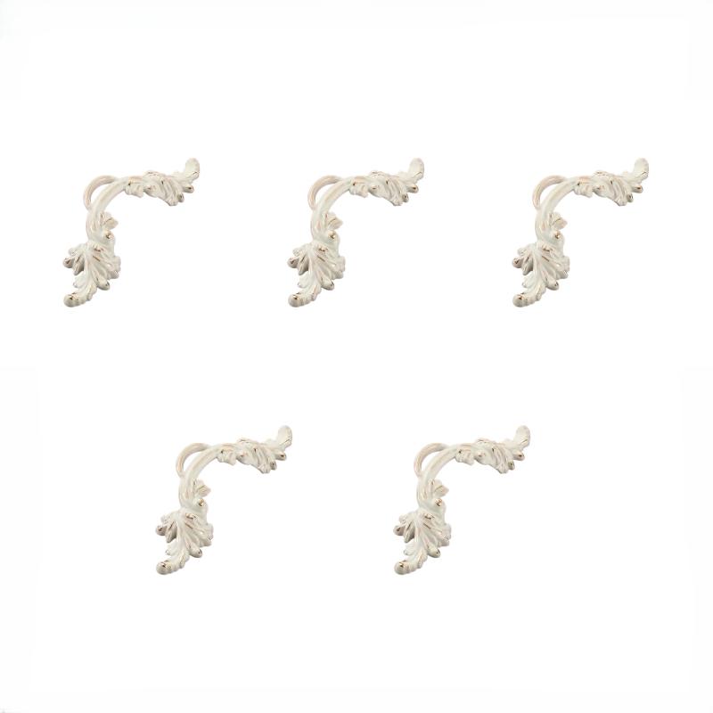 Zinc Alloy Rural Ivory White Cabinet Door Drawer Handle Cabinet Door Closet Kitchen Handle Wardrobe Door Furniture Handle