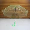 Transparenter Regenschirm mit langem Griff, Manuell, Hoher Ästhetikwert, 8 Speichen, Koreanischer Stil, Transparenter Regenschirm im Instagram-Stil, Student Influencer