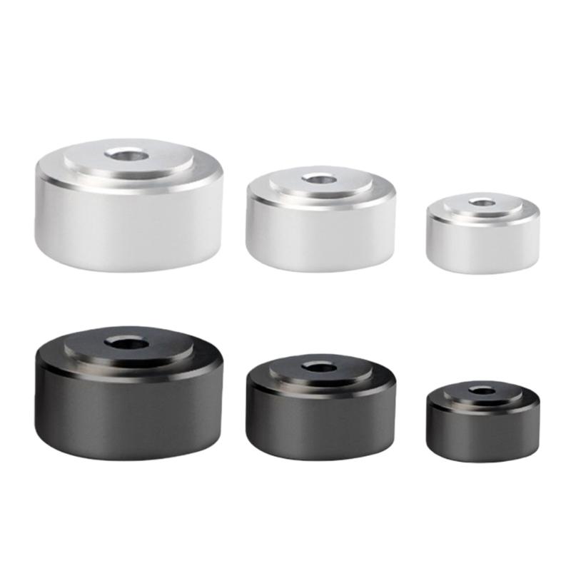 4Pcs HIFI Speaker Spikes Stand Feet Pad Aluminum Alloy Isolation Feet with Multiple Size for Various Sound Devices