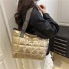 Simple and Fashionable Large-capacity Commuter Bag Women's Bag New Trend Casual Portable Shoulder Tote Bag