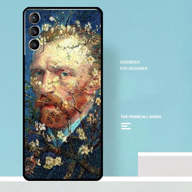 Van Gogh Starry Night Case For Samsung Galaxy S25 Ultra S20 S21 S22 S23 S24 Ultra S9 S10 Plus S25 FE Phone Cover