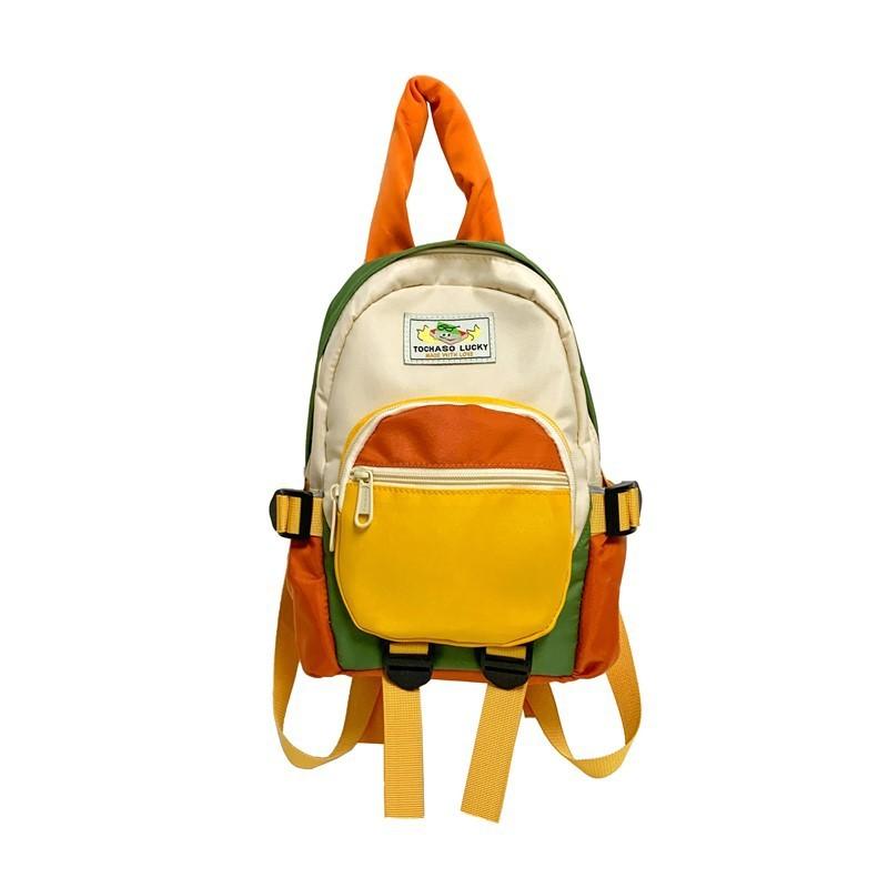 Stoffrucksack für Kinder mit atmungsaktiven Air-Cushion-Trägern für Schule und Reisen