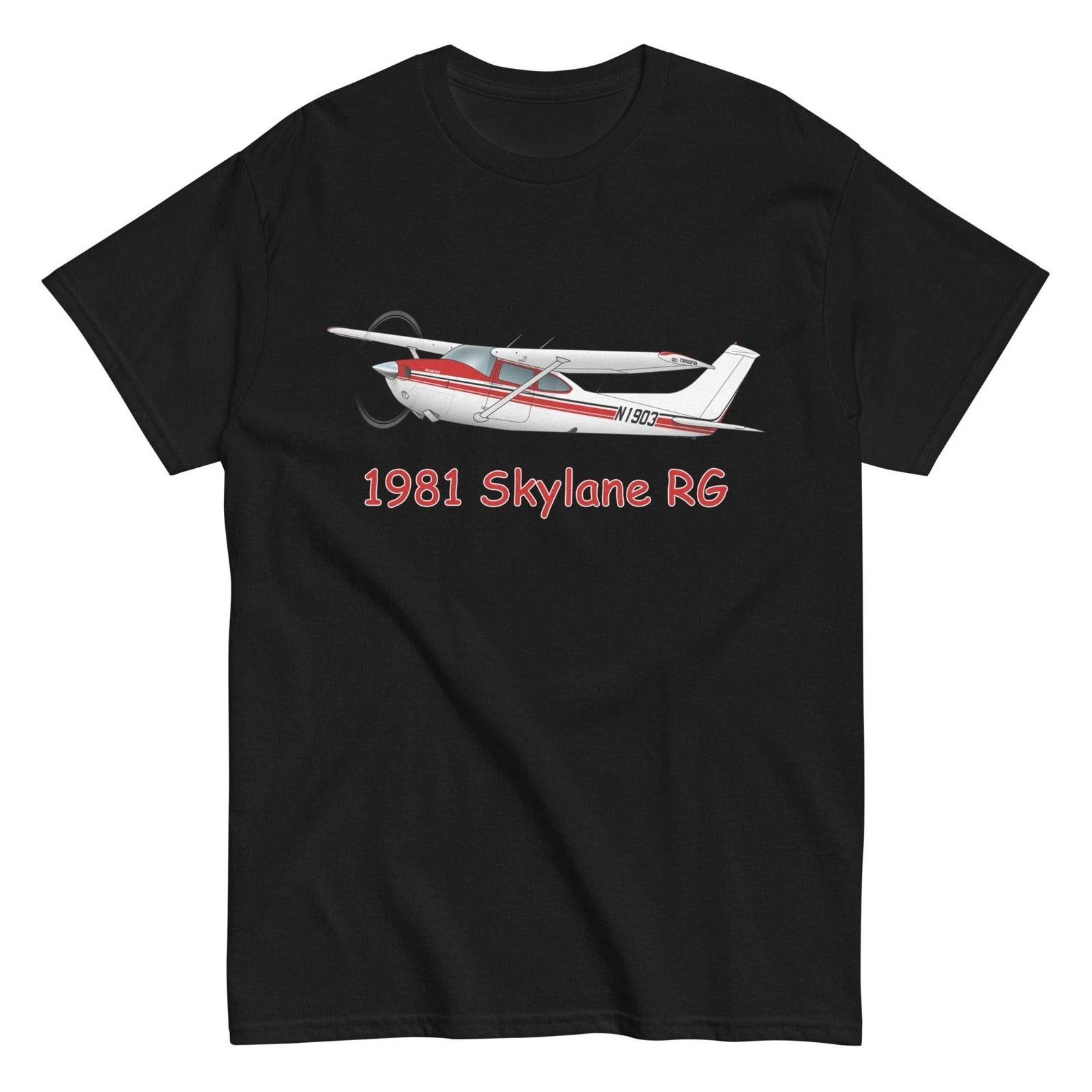 

Flyboy Toys C182 Skylane RG Airplane T-shirt- Personalized with N# 4XL