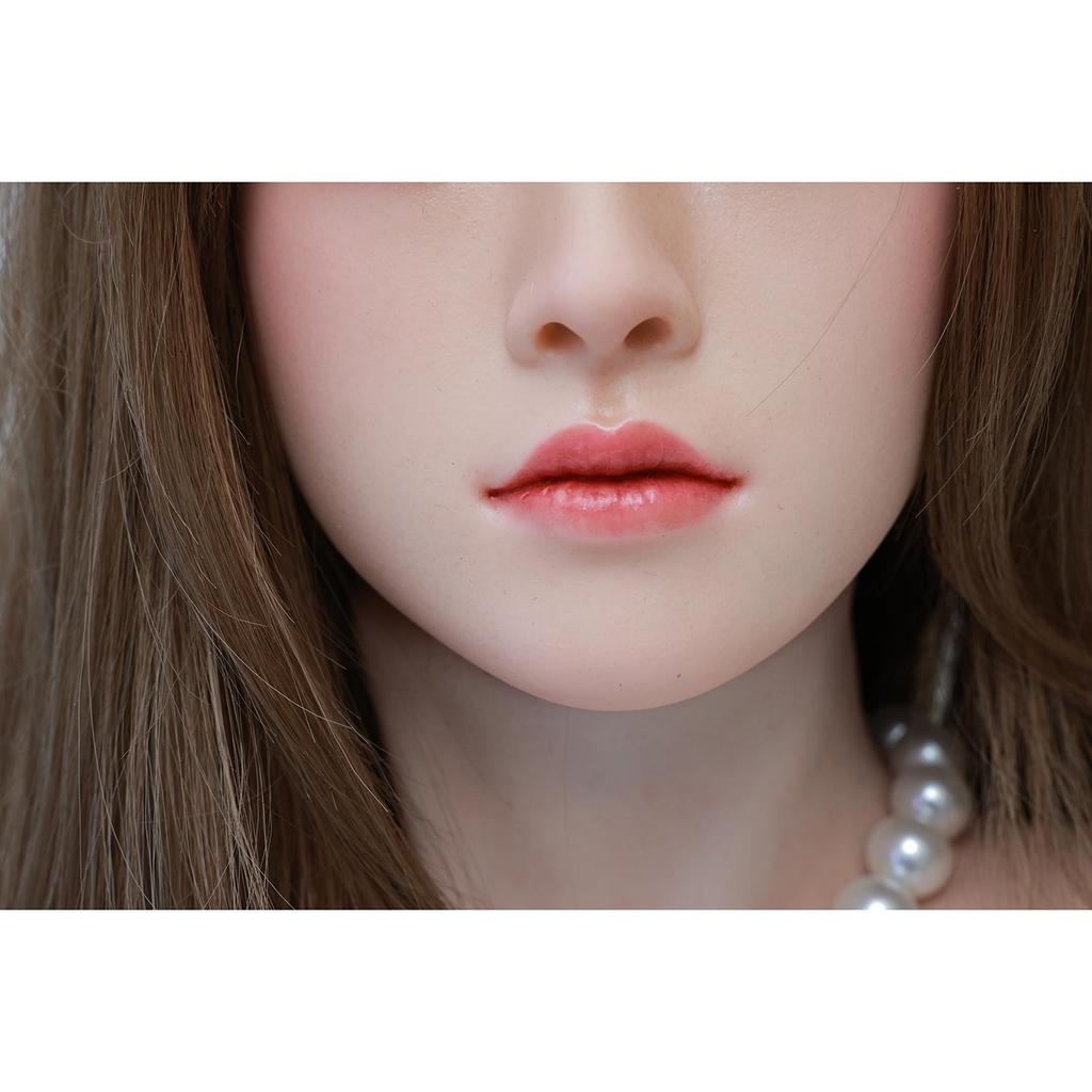 100% Silicone Head Standard Wig Suitable for 130-180CM Sex Doll Body 2 Connection Methods GJ-ZP019