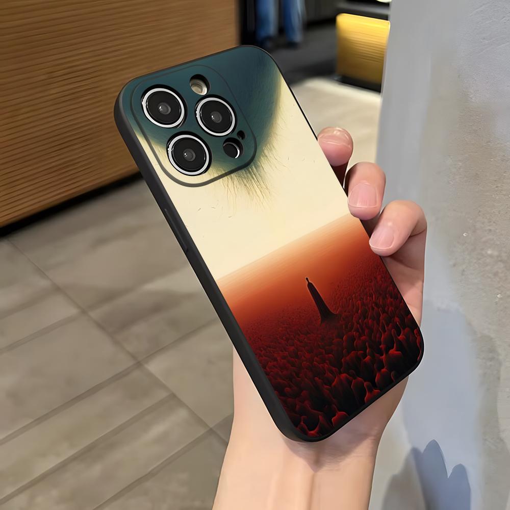 Z-ZdzislawBeksinskis Art Phone Case For IPhone 17 Pro Max 16 15 14 Pro Max 13 11 X Xs Xr 8 7Plus Silicone Cover