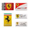 Aluminum Car Sticker Logo Pattern Decal Cover Badge Supplies Replacement Car Styling Decal for Ferrari Teams SJ Scuderia Ferrari