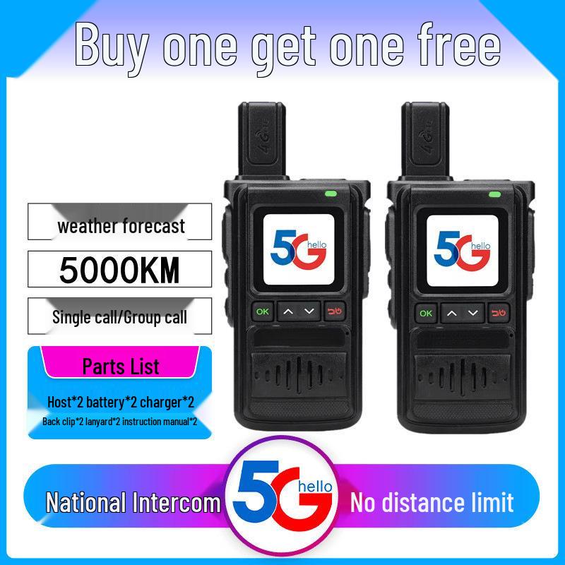National Ultra-Thin Walkie-Talkie with Unlimited Range for Construction Sites