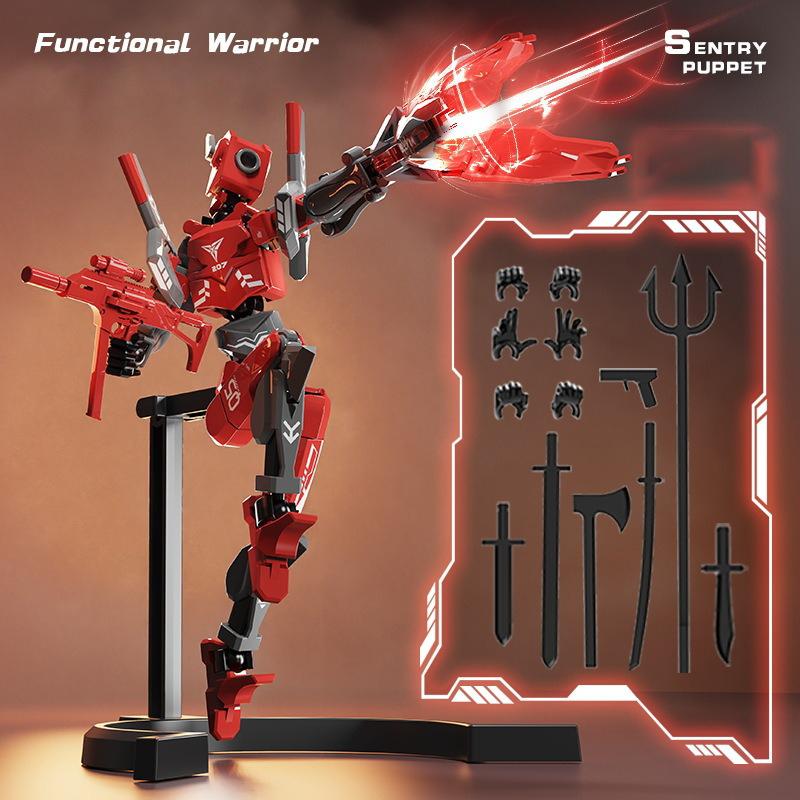 

Latest Mechwarrior Multi-Jointed Movable Shapeshift Robot 3D Printed Mannequin Dummy 13 Action Figures Toys For Kids Adult