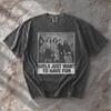 Girls Just Want To Have Fun Riot Grrrl Band Graphic Tee - Feminist Musician Present - Female Rage Protest Gift - Grunge Zine Core Shirt