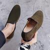Men's Casual Shoes Cow Suede Genuine Leather Mens Slip-on Party Wedding Loafers Moccasins Men Light Comfortable Driving Flats