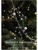New Christmas Crystal Pearl Bead Pendant for Tree & Wreath Decoration