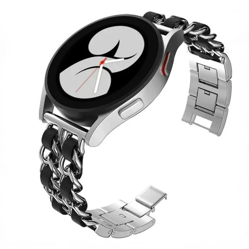 20mm 22mm Metal Strap For Samsung Watch 7 6 5 4 3 Amazfit GTR/GTS Bracelet Wristband For Huawei Watch 4/GT4-3-2 Xiaomi S4/3 Band