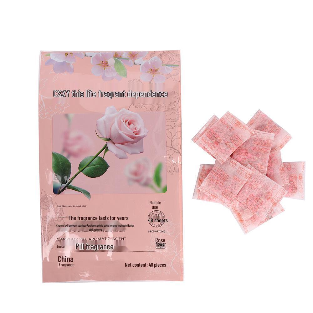 Four Seasons Floral Scent Dryer Balls: Anti-mold, Moisture Absorbing, Natural Long-lasting Fragrance, Ideal for Wardrobes and Bookcases.