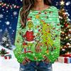 Christmas Sweatshirts For Women Knit Sweater Cute Shirt Fall Crewneck Pullover Tops