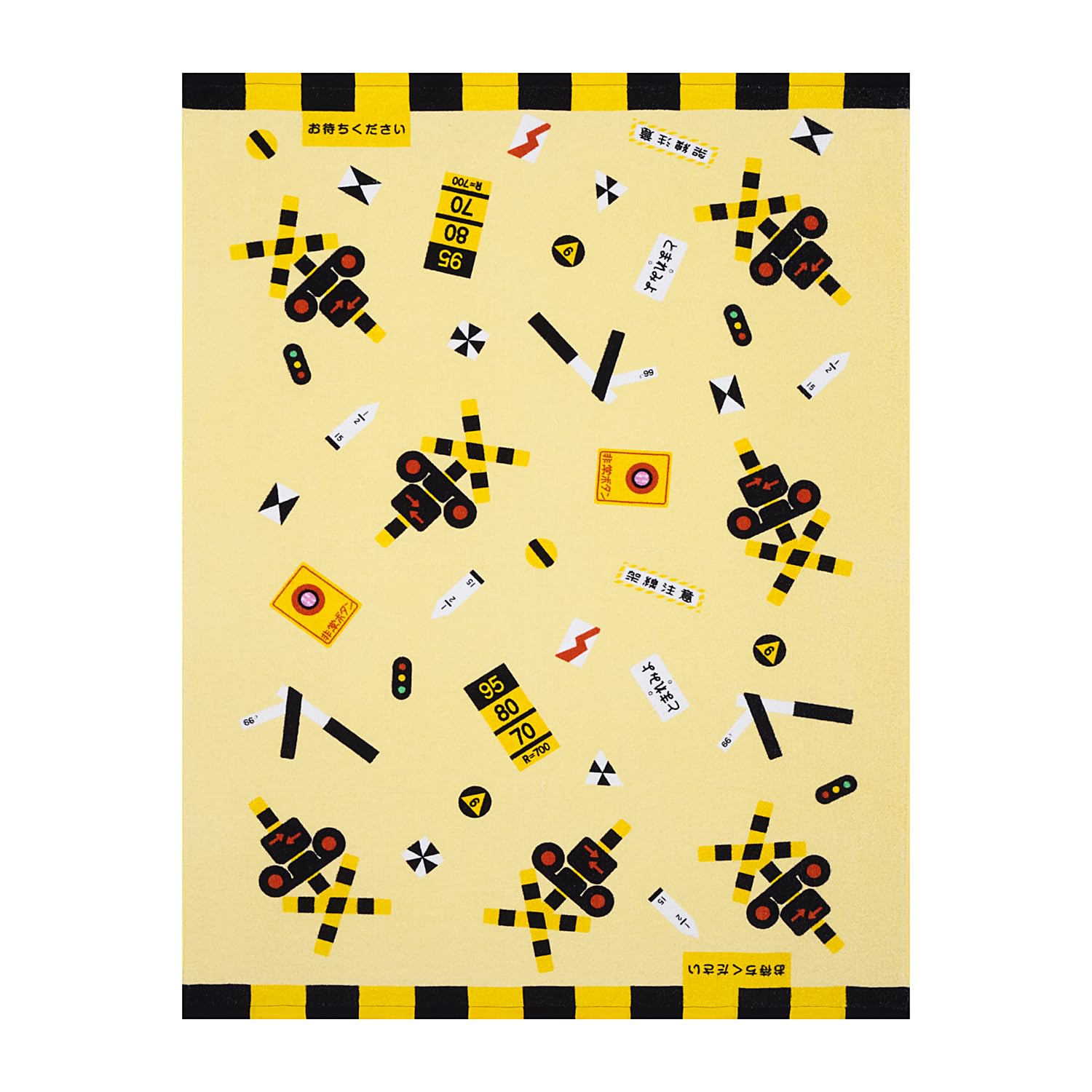 

Железнодорожный плед для сна - Узор «Железнодорожный переезд»