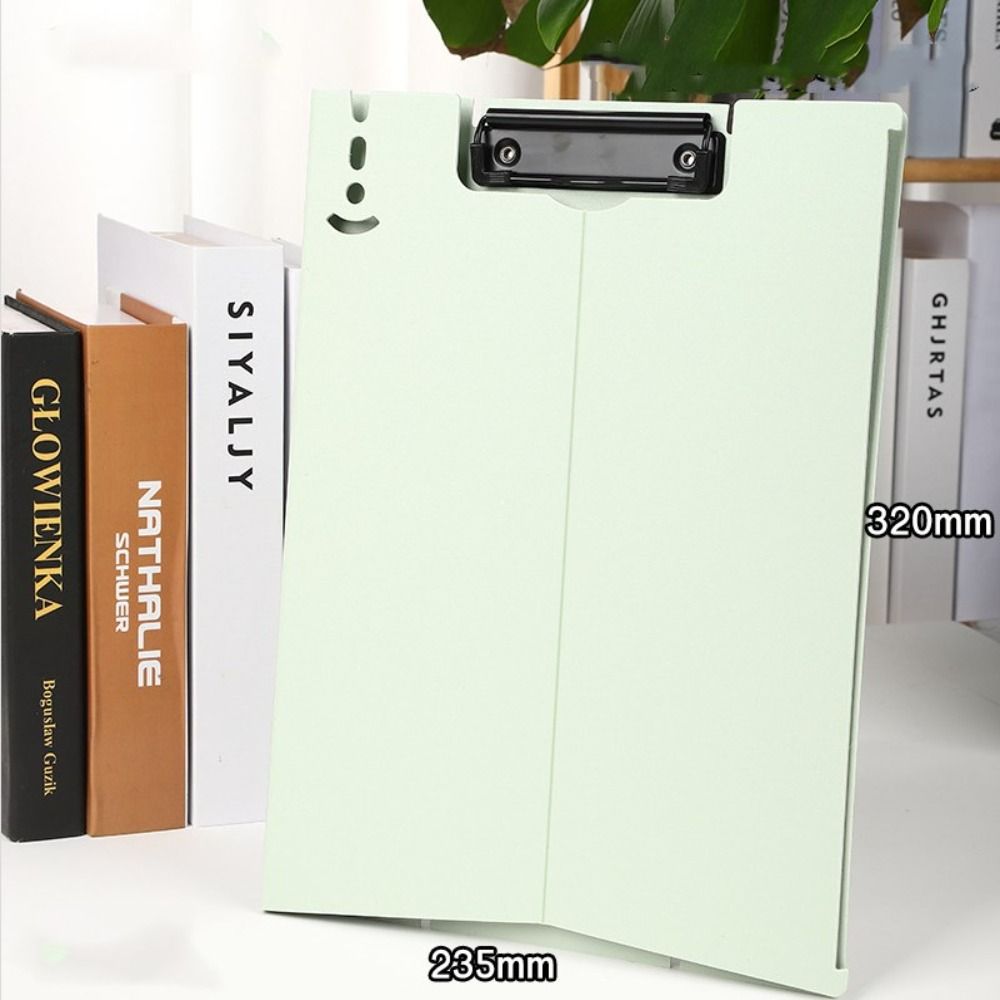 Writing Pad Stand File Folder Folding Paper Display Stand Briefcases A4 Board Clip Folder  Shelf