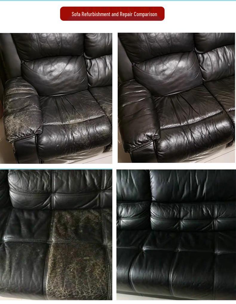EIDECHSE Leather Color Restorer: Genuine Leather Dye for Sofas, Bags, Clothes, Jackets, and Shoes.