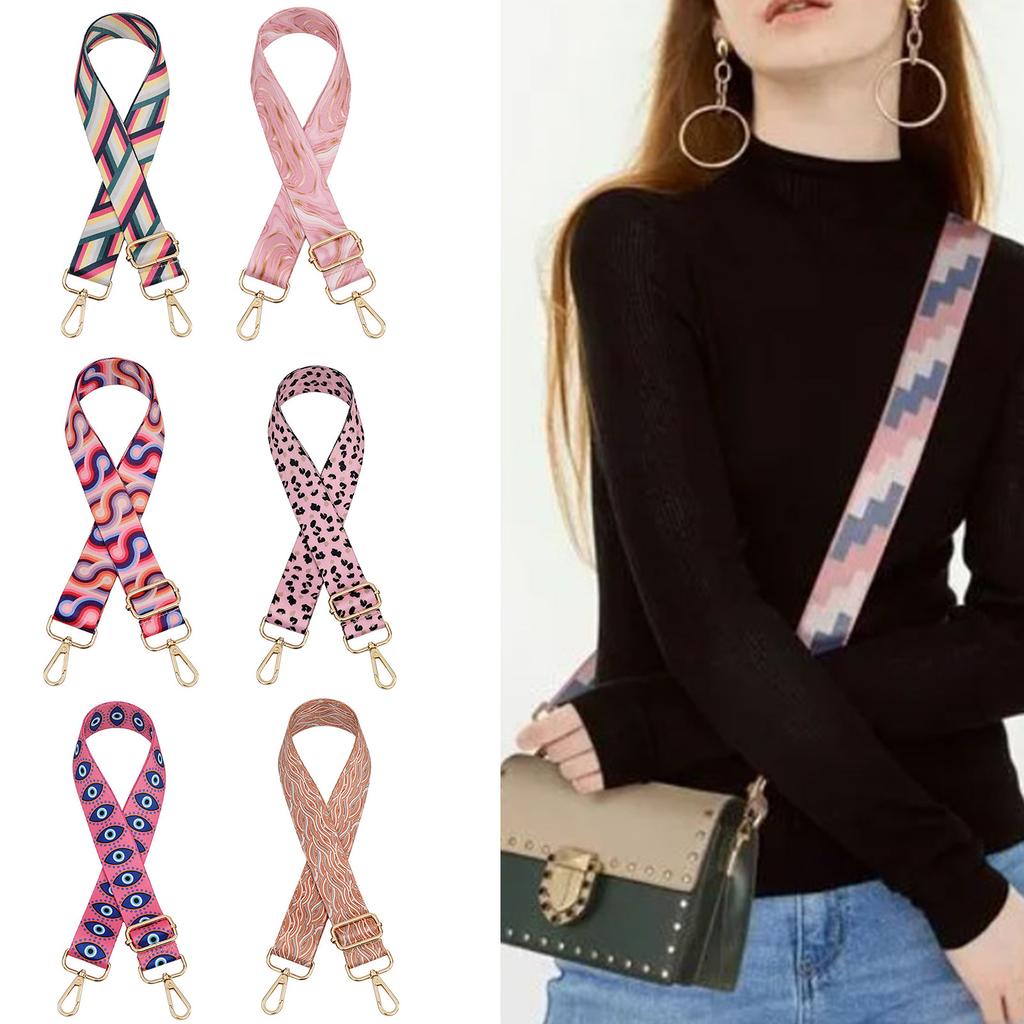 130cm Schultertaschenriemen Handytasche Breiter Riemen Crossbody-Taschengurt Ersatz DIY Geldbörse Handgefertigte Taschenaccessoires
