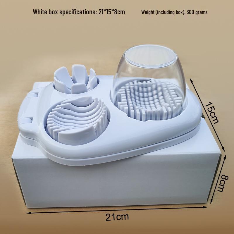 Three-in-One 430 Stainless Steel Egg Slicer & Petal Cutter Tool