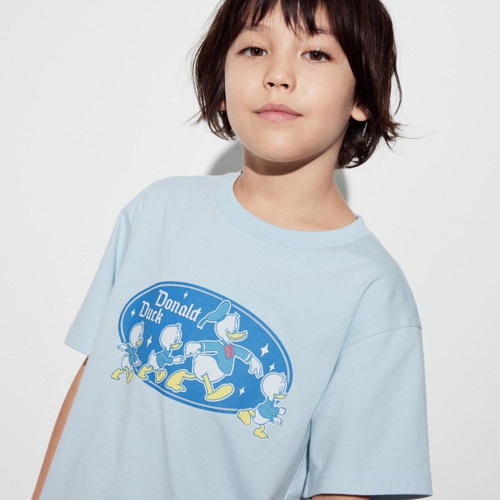 

UNIQLO KIDS Футболка с рисунком Disney UT и короткими рукавами E