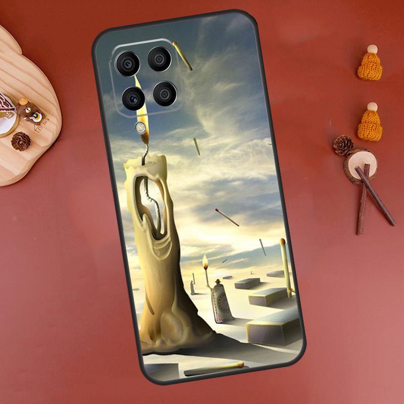 Salvador Dali Painting Case For Samsung Galaxy M32 M12 M52 M21 M31 M15 M55 M56 M36 M16 M06 M13 M33 M53 M14 M34 M54